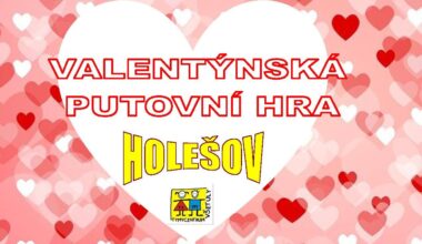 Pozvánka na valentýnskou putovní hru + SOUTĚŽNÍ KARTA