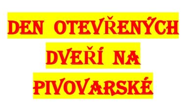 Den otevřených dveří na Pivovarské