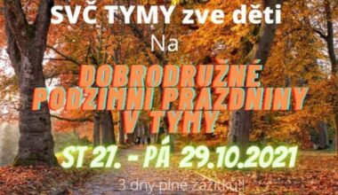 Podzimní prázdniny v TYMY
