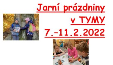 Jarní prázdniny v TYMY